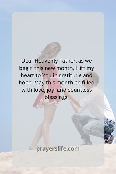 A Heartfelt Start To The New Month