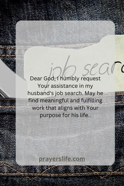 A Humble Request For Your Husbands Job Search