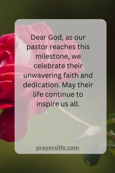 A Milestone Of Faith And Dedication