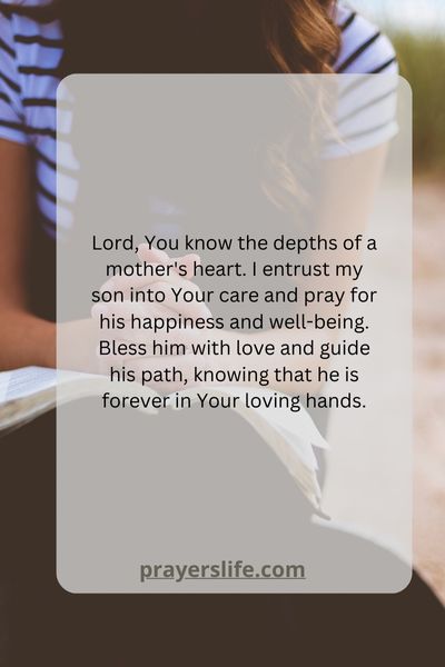 A Mothers Heartfelt Prayer For Her Son 1