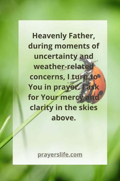 A Powerful Catholic Prayer For Clear Skies
