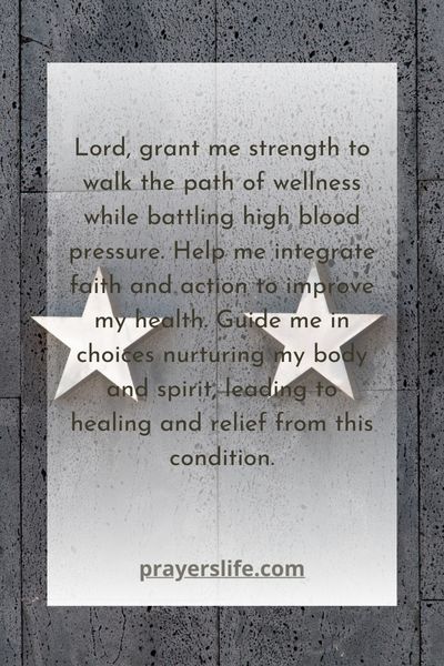 A Prayer Guide For High Blood Pressure Healing