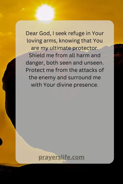 A Prayer For Cleansing And Safety