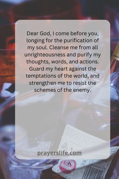 A Prayer For Cleansing And Spiritual Defense