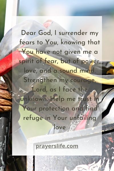 A Prayer For Courage