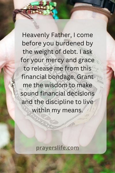 A Prayer For Debt Relief And Financial Freedom