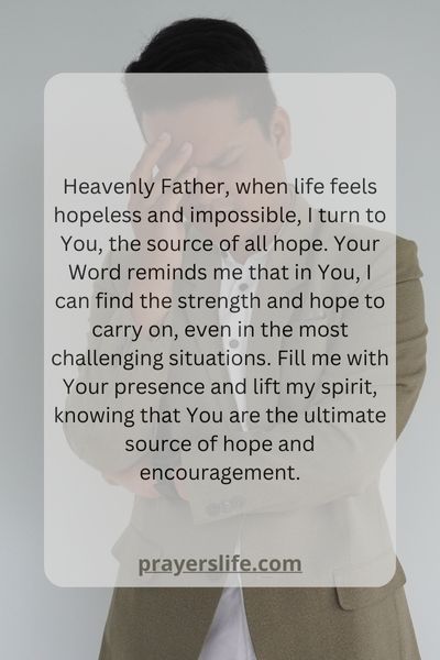A Prayer For Finding Hope