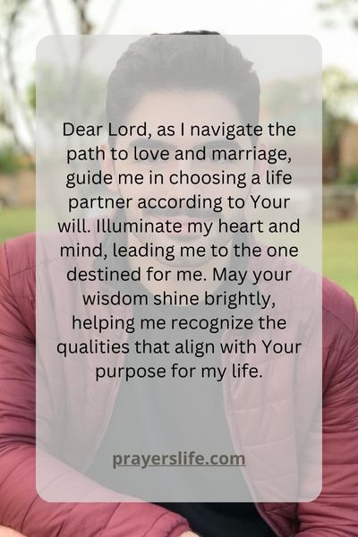 A Prayer For Gods Guidance In Choosing My Future Husband