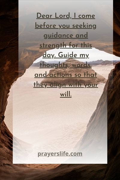 A Prayer For Guidance And Strength