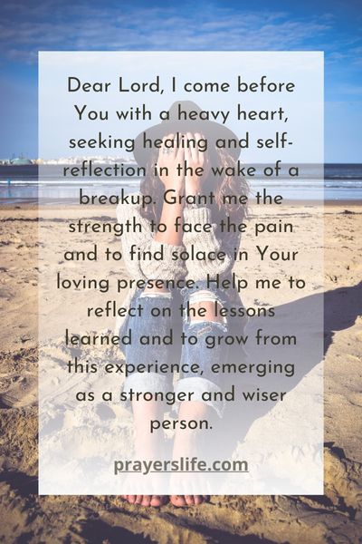A Prayer For Healing And Self-Reflection