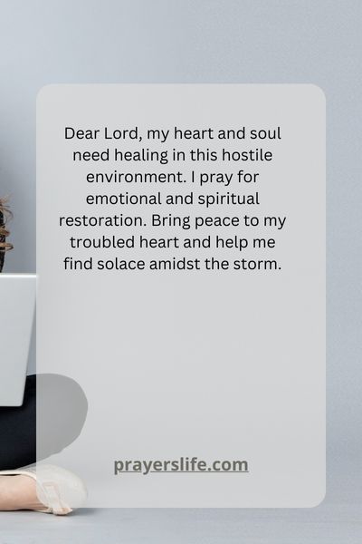 A Prayer For Healing In A Hostile Workplace