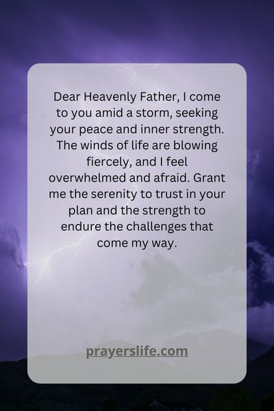 A Prayer For Inner Strength