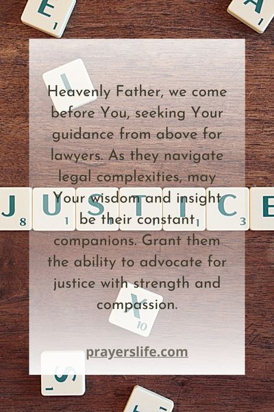 A Prayer For Lawyers