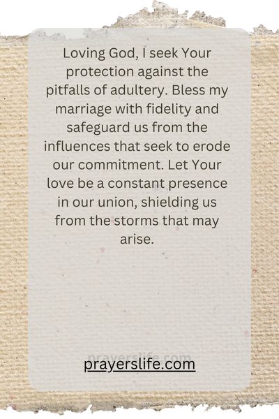 A Prayer For Marital Fidelity And Protection Against Adultery