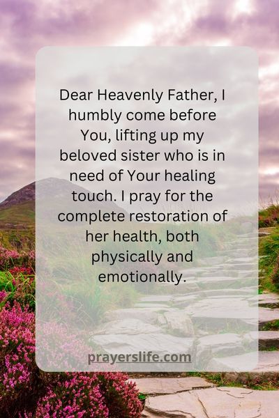 A Prayer For My Sister