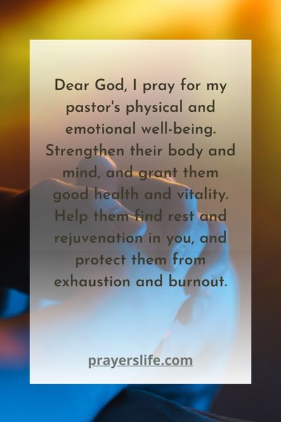 A Prayer For Physical And Emotional Strength