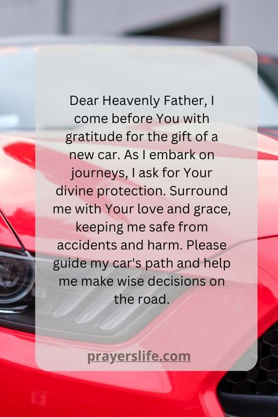 A Prayer For Safe Journeys