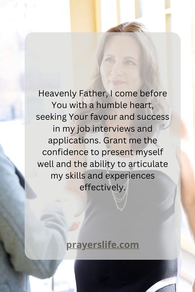 A Prayer For Success And Favour In Interviews And Job Applications