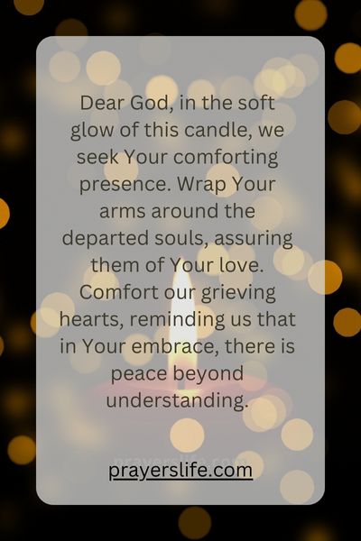 A Prayer For Those Who Have Passed