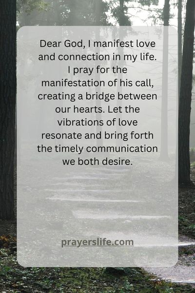 A Prayer For Timely Calls