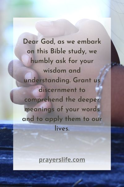 A Prayer For Understanding And Discernment