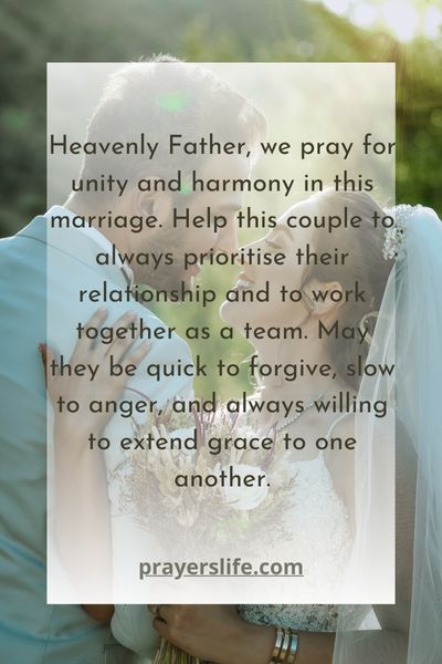 A Prayer For Unity And Harmony