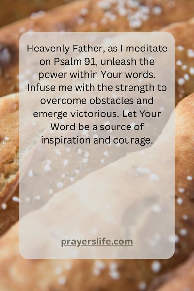 A Prayer For Unleashing Strength