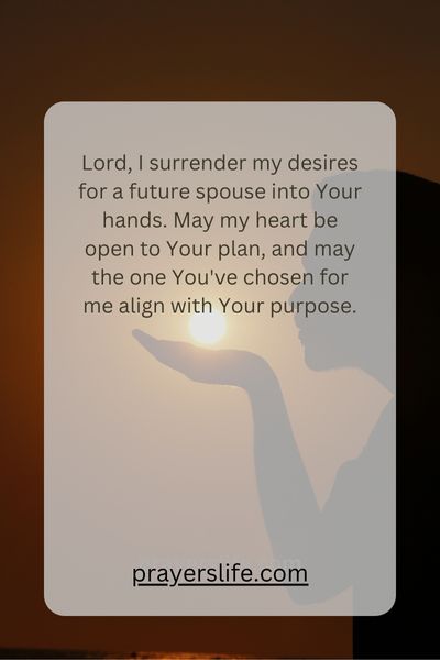 A Prayer For A Future Spouse