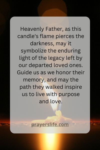 A Prayer To Honor The Deceased
