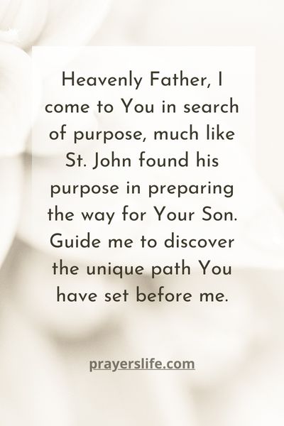 A Prayer To St. John For Direction
