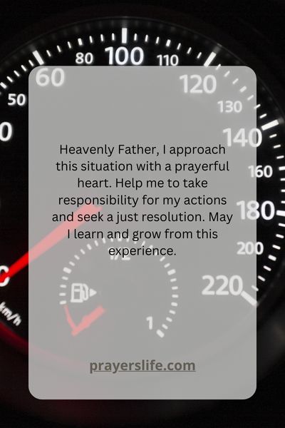 A Prayerful Approach To Dealing With A Speeding Ticket