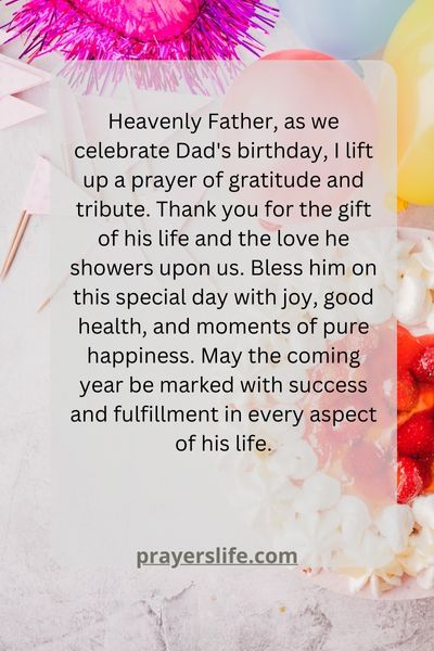 A Prayerful Birthday Tribute 1