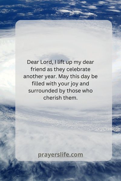A Prayerful Celebration: Happy Birthday, Friend