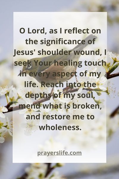 A Prayerful Reflection On The Shoulder Wound Of Jesus