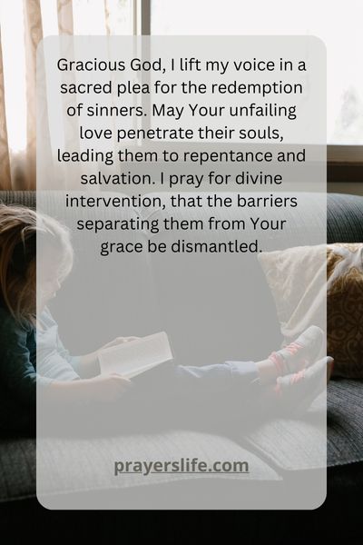 A Sacred Plea For Redemption
