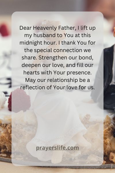 A Special Connection: Midnight Prayer For Your Husband