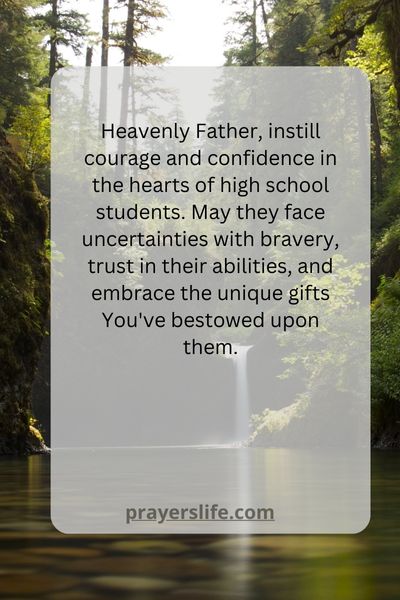 A Special Prayer For High School Students