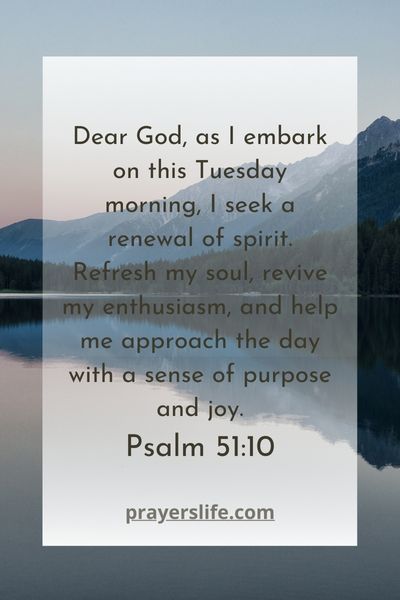 A Tuesday Morning Prayer Journey
