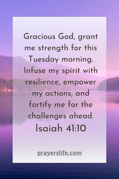 A Tuesday Morning Prayer