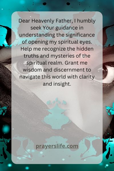 Understanding The Importance Of Spiritual Eyes