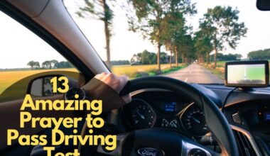 Prayer To Pass A Driving Test