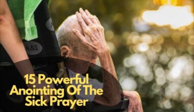 Anointing Of The Sick Prayer