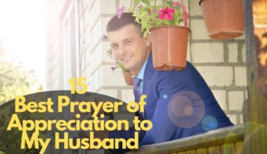 Prayer Of Appreciation To My Husband