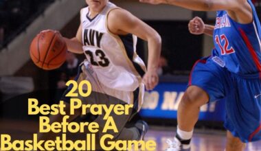 Prayer Before A Basketball Game