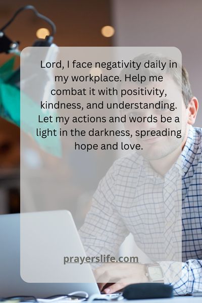 Battling Negativity With Workplace Prayers