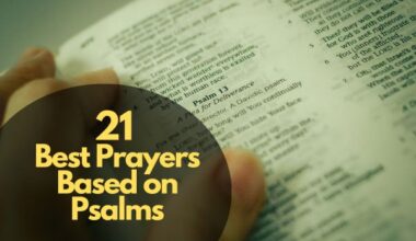 Best Prayers Based On Psalms