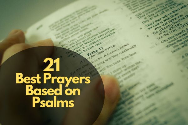 Best Prayers Based On Psalms