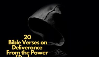 Bible Verses On Deliverance From The Power Of Darkness