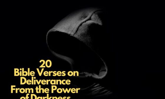Bible Verses On Deliverance From The Power Of Darkness