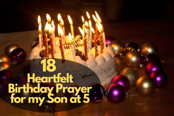 Birthday Prayer For My Son At 5